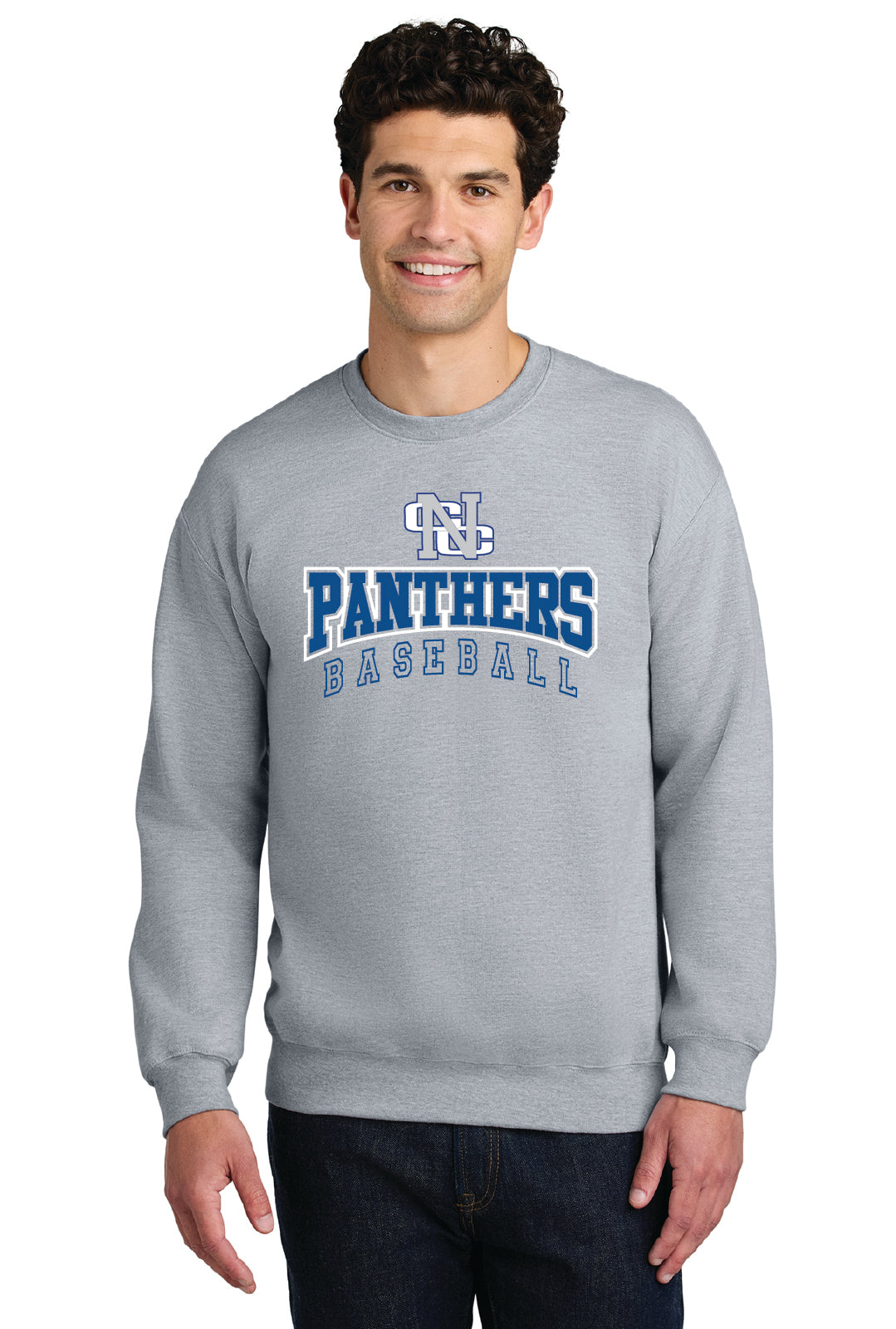 Nouvel Spring 2026 Baseball Crew Neck Sweatshirt (Style A)