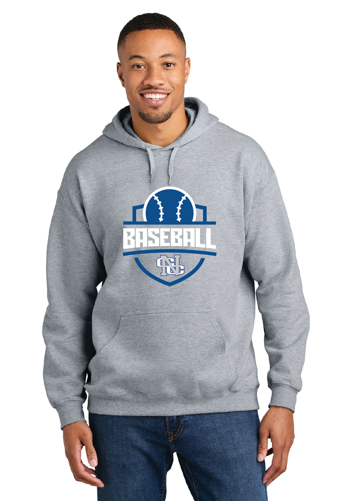 Nouvel Spring 2026 Baseball Hooded Sweatshirt (Style B)