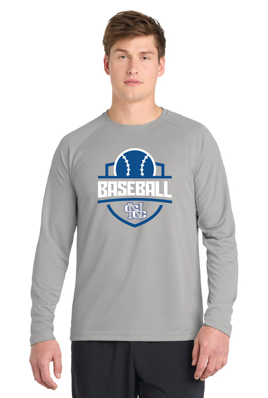 Nouvel Spring 2026 Baseball Long Sleeve Tee Shirt (Style B)
