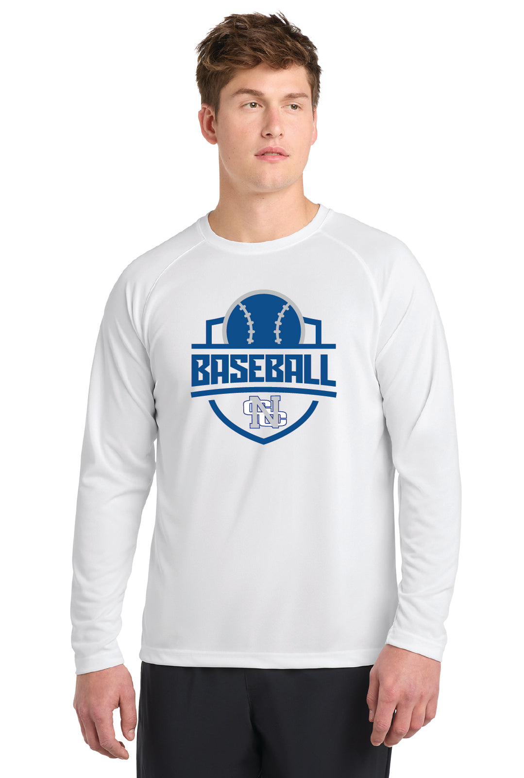 Nouvel Spring 2026 Baseball Long Sleeve Tee Shirt (Style B)
