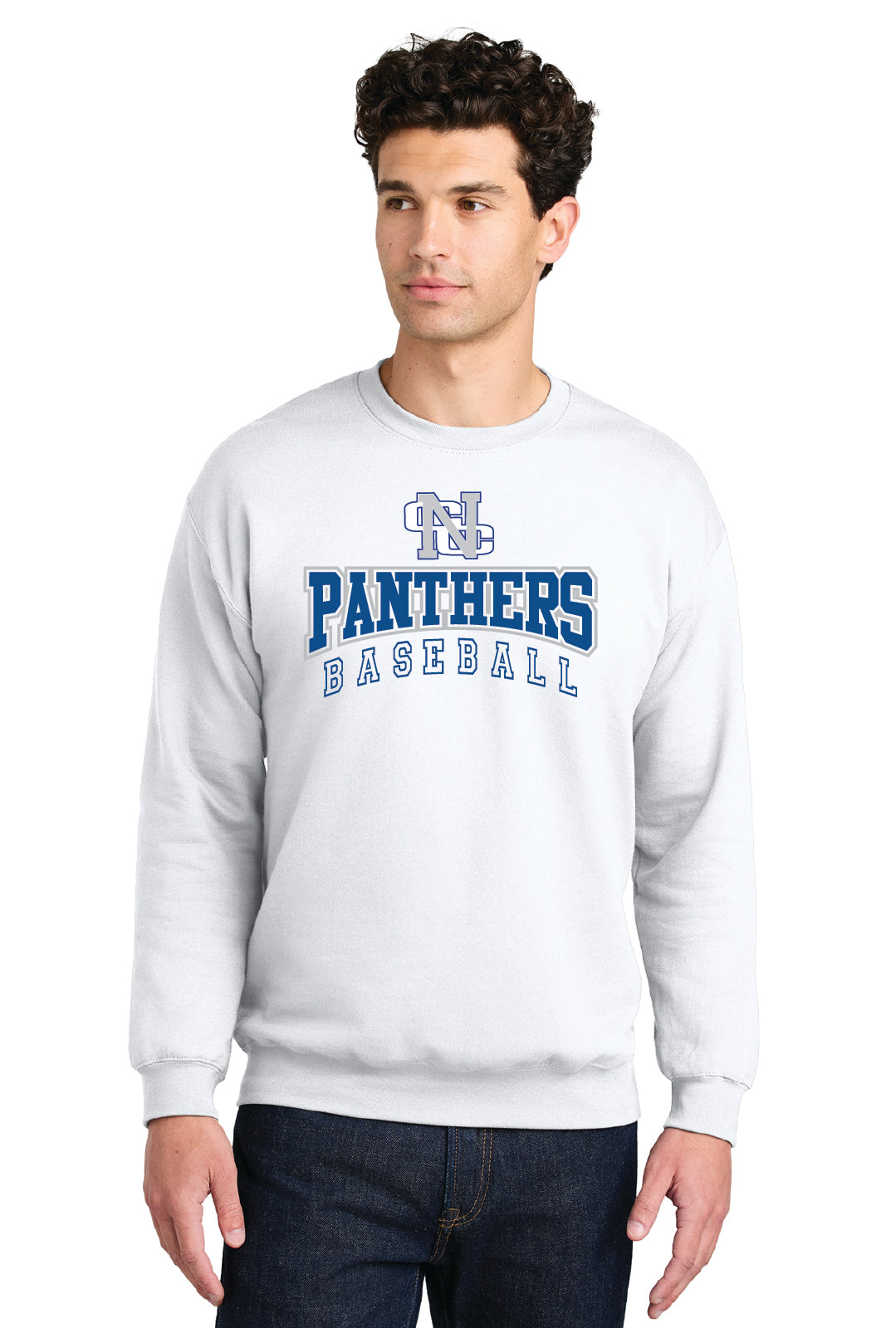 Nouvel Spring 2026 Baseball Crew Neck Sweatshirt (Style A)