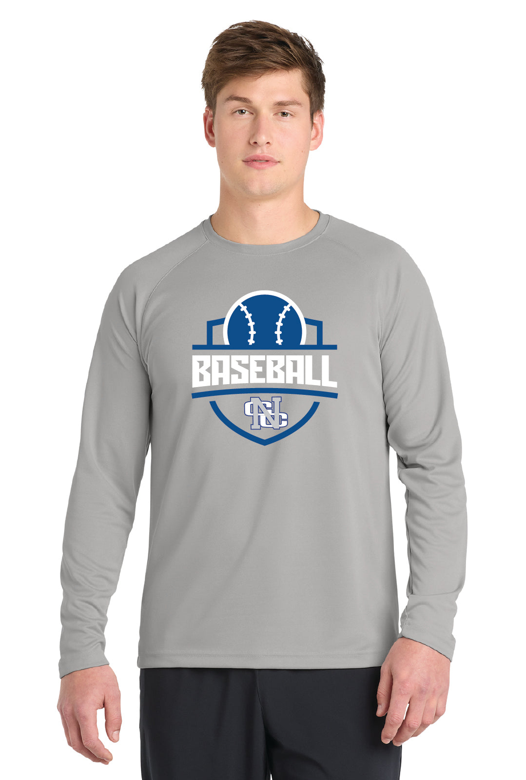 Nouvel Spring 2026 Baseball Long Sleeve Tee Shirt (Style B)