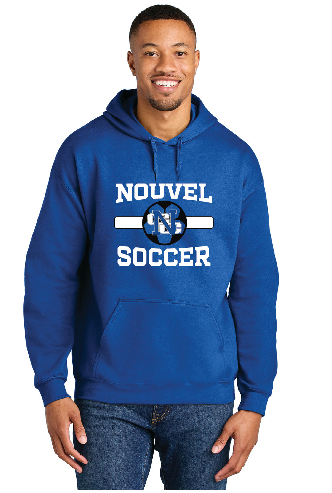 Nouvel Spring 2026 Soccer Hooded Sweatshirt (Style D)