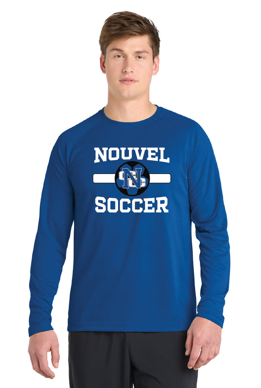 Nouvel Spring 2026 Soccer Long Sleeve Tee Shirt (Style D)
