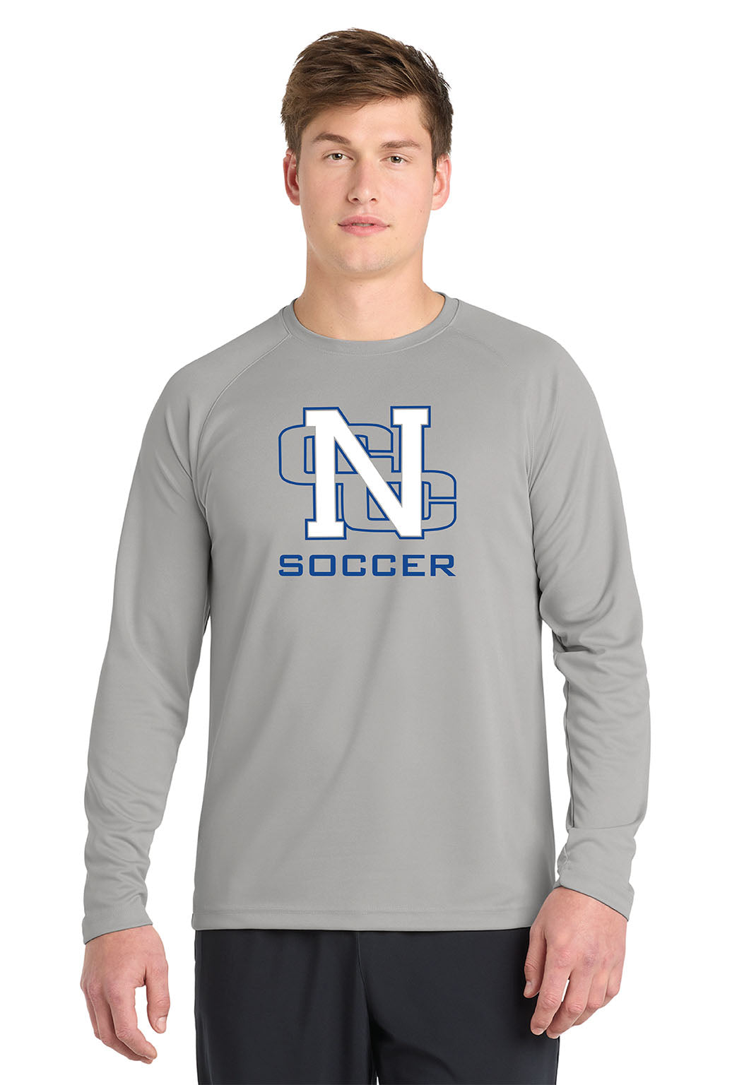 Nouvel Spring 2026 Soccer Long Sleeve Tee Shirt (Style C)