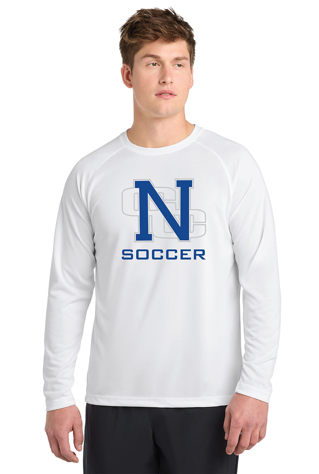 Nouvel Spring 2026 Soccer Long Sleeve Tee Shirt (Style C)